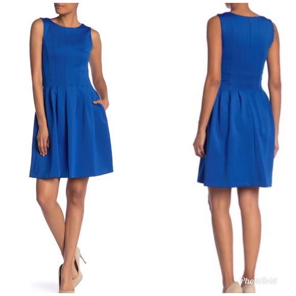 J. Crew Dresses & Skirts - J. CREW | Blue A-Line Fit & Flare Casual Dress